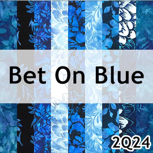 Bet On Blue Batik